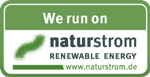 we run on renewable energy